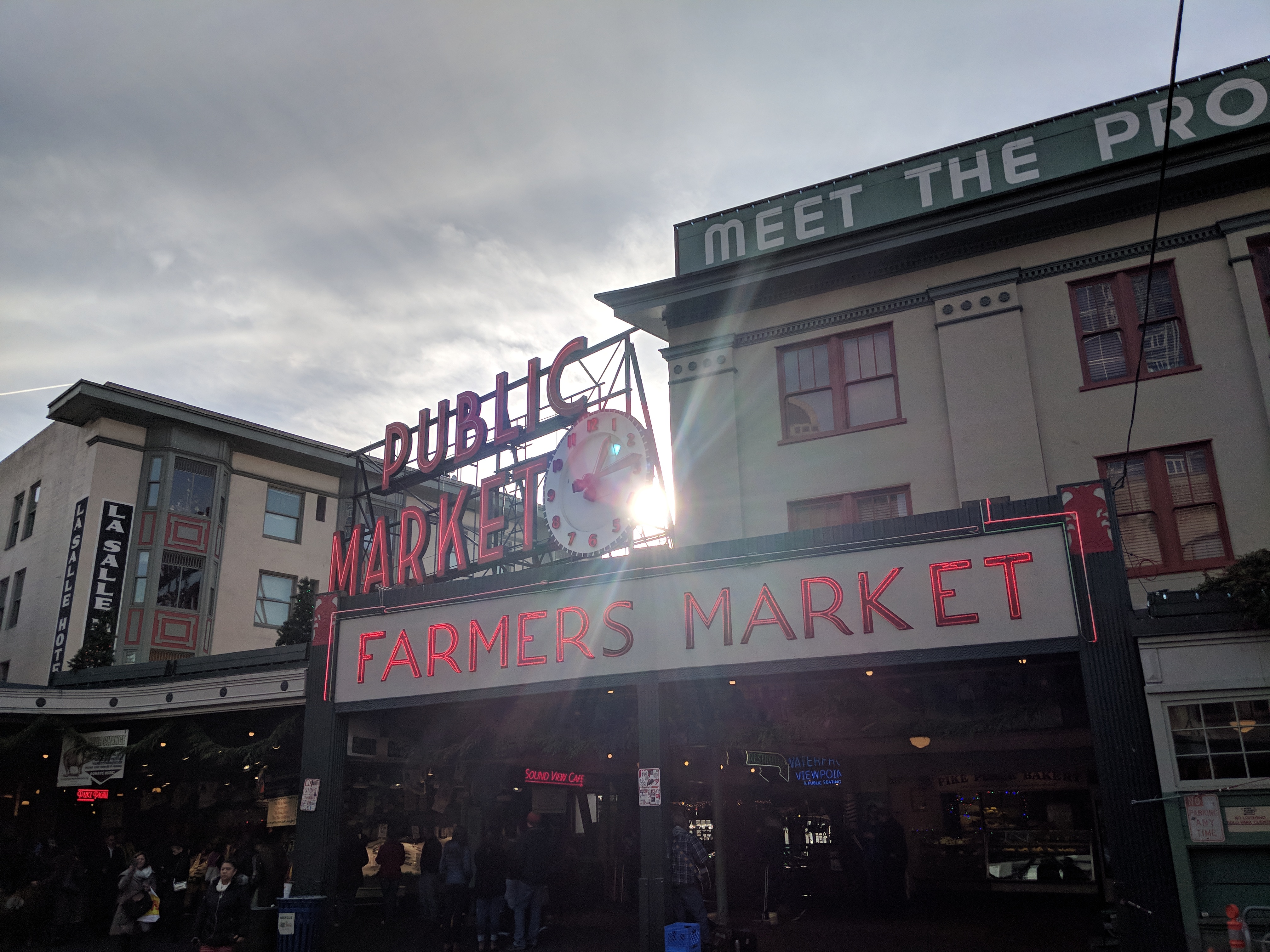 Pike Place Market Downtown Seattle Washington