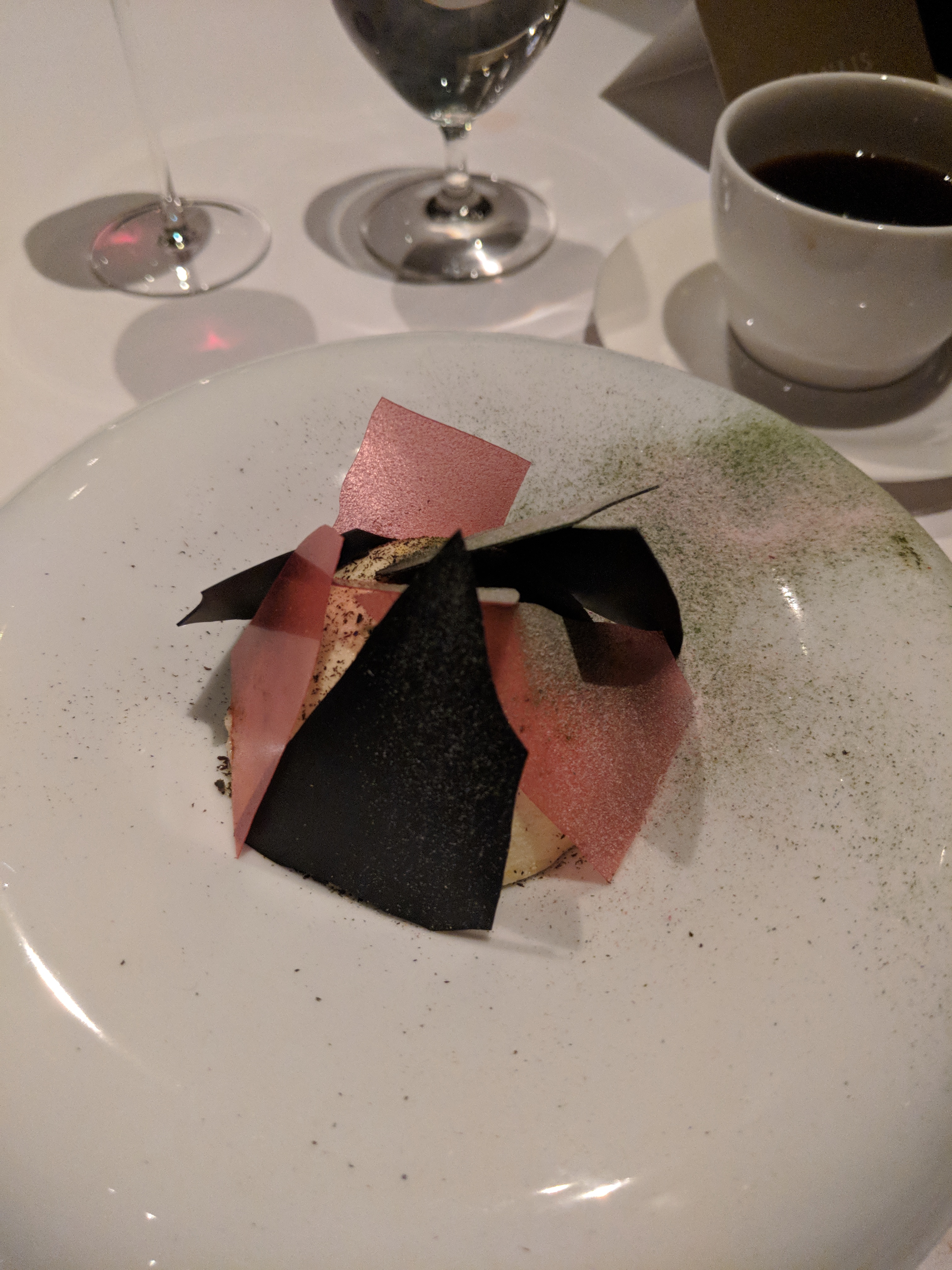 Fine Dining Review Canlis Seattle rhubard