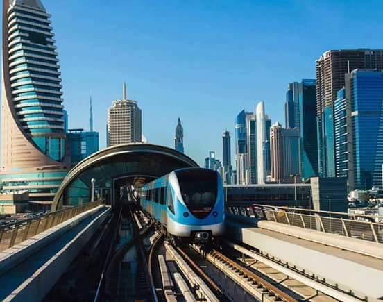 Dubai Metro transportation