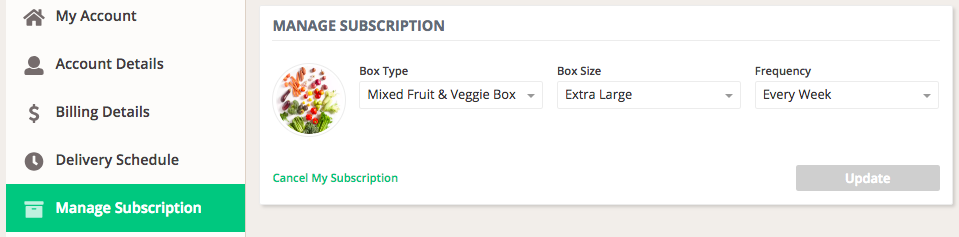 imperfect produce manage subscription cancel